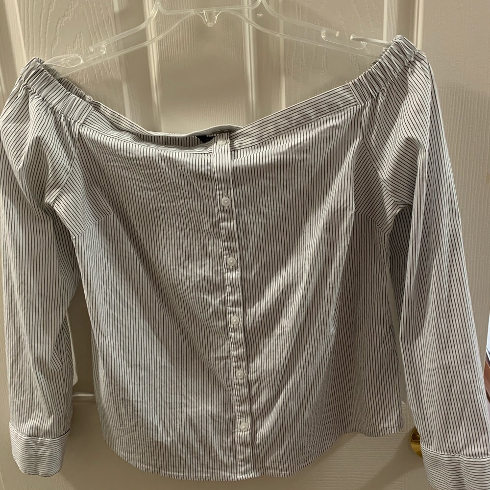 Express...Off the shoulder shirt